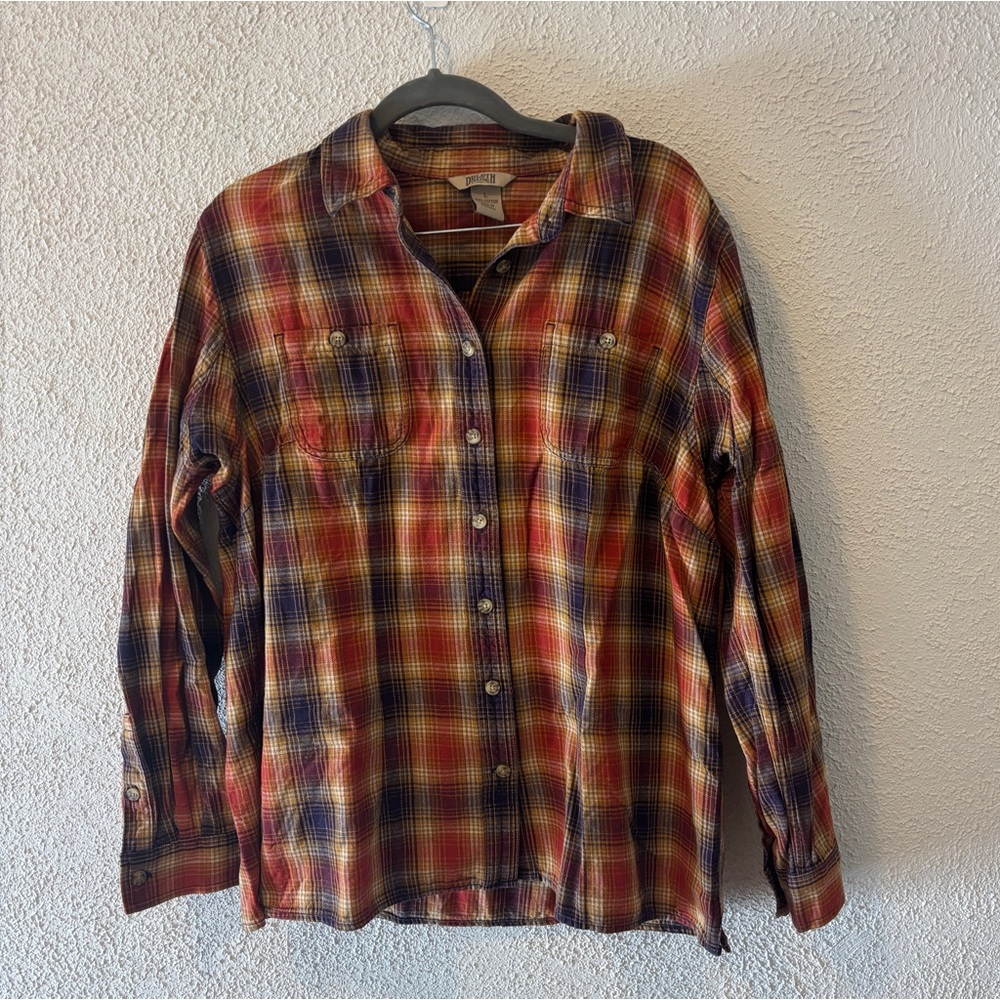 Duluth Trading Co Cotton Flannel Shirt